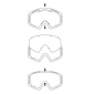 Плака за очила Spect Red Bull Strive - Clear flash  thumb