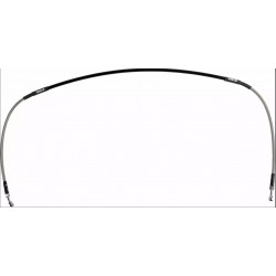 Плетен спирачен тръбопровод от неръждаема стомана MOOSE RACING K01-1-044/P-CL Плетен спирачен тръбопровод от неръждаема стомана MOOSE RACING K01-1-044/P-CL