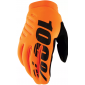 Мотокрос ръкавици 100% BRISKER FLUO ORANGE/BLACK thumb