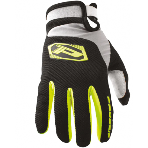 Мотокрос ръкавици PROGRIP 4010 YELLOW FLUO/BLACK/GREY