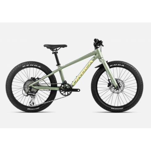 Велосипед ORBEA MX 20 Team Disc Metallic Green Artichoke - Yellow