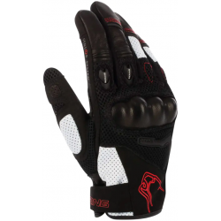 Кожени ръкавици BERING PLANET BLACK/WHITE/RED Кожени ръкавици BERING PLANET BLACK/WHITE/RED