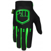 Детски мотокрос ръкавици FIST STOCKER FLURO GREEN