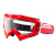 Мотокрос очила ARIETE ADRENALINE PRIMIS RED/RED thumb