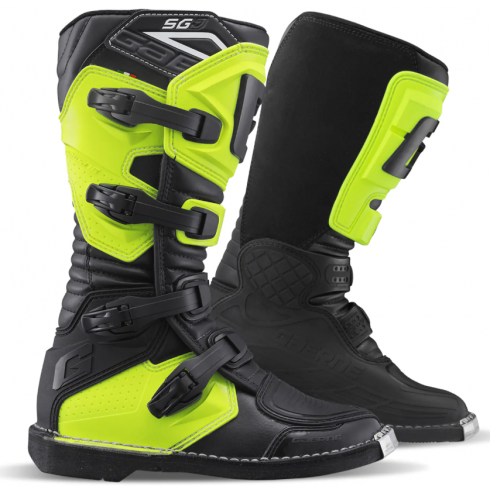 Детски мотокрос ботуши GAERNE SG-J FLUO YELLOW Детски мотокрос ботуши GAERNE SG-J FLUO YELLOW
