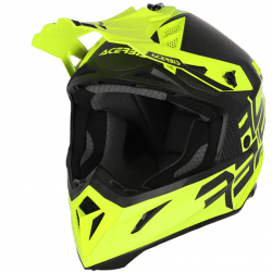 Мотокрос каска ACERBIS  STEEL CARBON FLUO YELLOW Мотокрос каска ACERBIS  STEEL CARBON FLUO YELLOW
