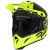 Мотокрос каска ACERBIS  STEEL CARBON FLUO YELLOW