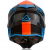 Мотокрос каска ACERBIS  STEEL CARBON ORANGE/BLUE thumb