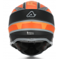 Детска мотокрос каска ACERBIS IMPACT STEEL BLACK/ORANGE thumb