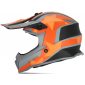 Детска мотокрос каска ACERBIS IMPACT STEEL BLACK/ORANGE thumb