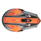Детска мотокрос каска ACERBIS IMPACT STEEL BLACK/ORANGE thumb