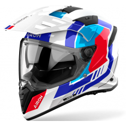 Каска AIROH BANDIT HORN WHITE GLOSS