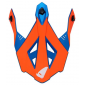 Козирка за каска UFO INTREPID BLUE/ORANGE thumb
