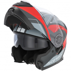 Каска ACERBIS SEREL GREY/RED