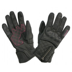 Дамски кожени ръкавици ADRENALINE ORCHID BLACK/PINK Дамски кожени ръкавици ADRENALINE ORCHID BLACK/PINK