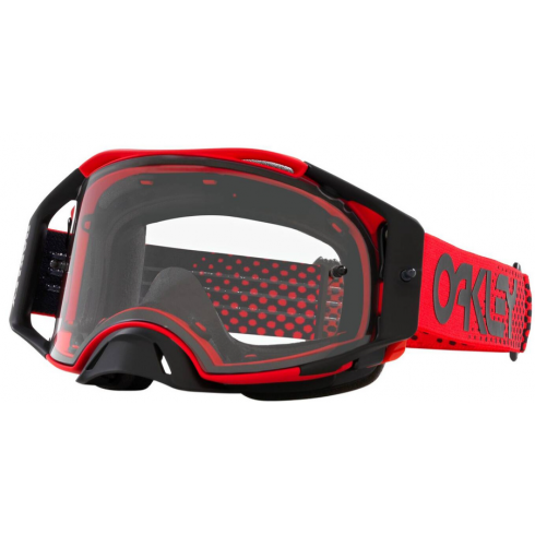 Мотокрос очила OAKLEY Airbrake MX Moto Red B1B Clear Мотокрос очила OAKLEY Airbrake MX Moto Red B1B Clear
