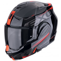 Модуларна каска SCORPION Exo-Tech Evo Traveller Black-Red