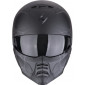 Каска SCORPION EXO-COMBAT II SPIDERWEB Matt Black-Silver thumb