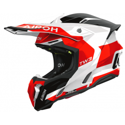 Мотокрос каска AIROH TWIST 3 FANCY RED GLOSS