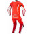 Кожен екип ALPINESTARS GP TECH V5 FLUO RED/WHITE thumb