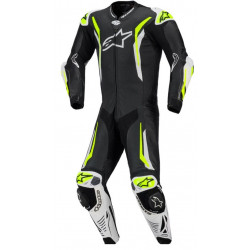 Кожен екип ALPINESTARS GP TECH V5 FLUO BLACK/WHITE/FLUO YELLOW