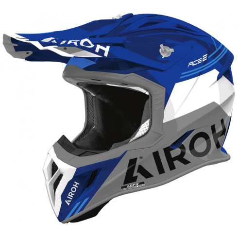 Мотокрос каска AIROH AVIATOR ACE 2 FURY BLUE GLOSS Мотокрос каска AIROH AVIATOR ACE 2 FURY BLUE GLOSS