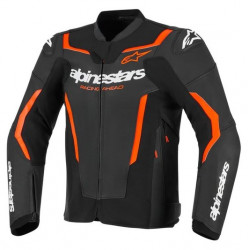 Кожено яке ALPINESTARS GP FORCE V2 BLACK/RED FLUO Кожено яке ALPINESTARS GP FORCE V2 BLACK/RED FLUO