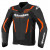 Кожено яке ALPINESTARS GP FORCE V2 BLACK/RED FLUO