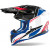 Мотокрос каска AIROH AVIATOR 3 Push Blue Red Gloss