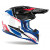 Мотокрос каска AIROH AVIATOR 3 Push Blue Red Gloss thumb