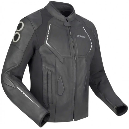 Кожено яке BERING Radial Black/White Кожено яке BERING Radial Black/White