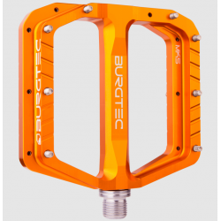 Вело Педали BURGTEC Penthouse Flat MK5 Pedals Iron Bro Orange­ Steel