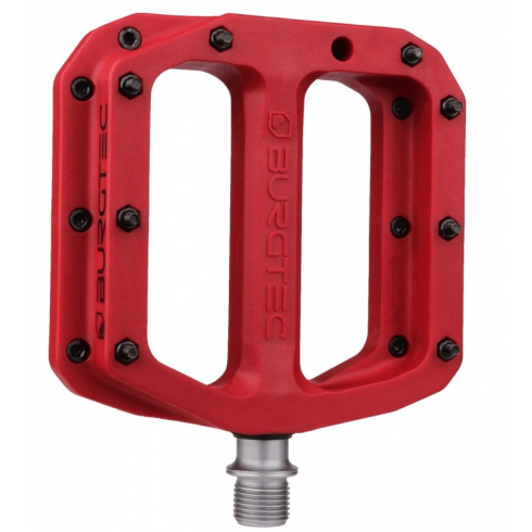 Вело Педали BURGTEC MK4 Composite Pedals Race Red Вело Педали BURGTEC MK4 Composite Pedals Race Red