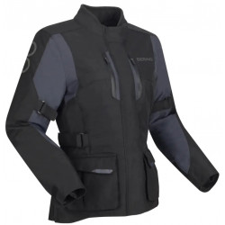 Дамско текстилно яке BERING Siberia Black/Gray