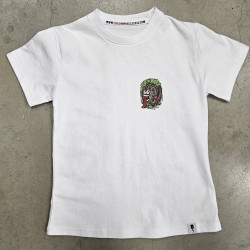 Детски тениска Life on Wheels TYRE TONGUE WHITE/GREEN Детски тениска Life on Wheels TYRE TONGUE WHITE/GREEN