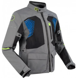 Текстилни яке BERING Bakundu Grey/Black/Blue