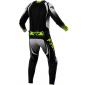Мотокрос блуза FXR CLUTCH MX25 BLACK/GREY HIVIS thumb