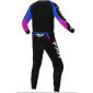 Мотокрос блуза FXR CLUTCH MX25 BLACK/BLUE/PINK thumb