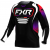 Мотокрос блуза FXR CLUTCH MX25 BLACK/RED/PURPLE