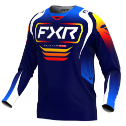 Мотокрос блуза FXR CLUTCH MX25 NAVY INFERNO