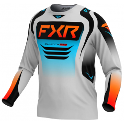 Мотокрос блуза FXR CLUTCH MX25 GREY/SKY ORANGE Мотокрос блуза FXR CLUTCH MX25 GREY/SKY ORANGE