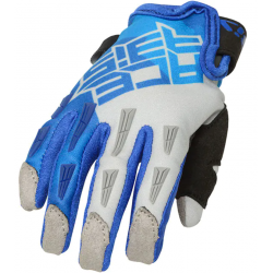  Детски ендуро ръкавици ACERBIS MX X-K BLUE/GREY