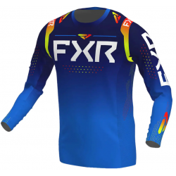 Детска мотокрос блуза FXR STRETCH PRO MX22 NAVY/INFERNO