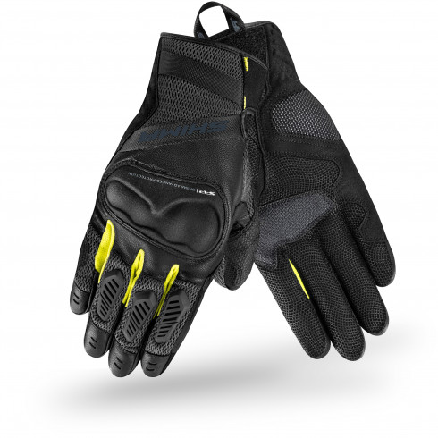 Мото ръкавици SHIMA HERO BLACK FLUO Мото ръкавици SHIMA HERO BLACK FLUO