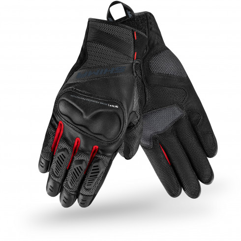 Мото ръкавици SHIMA HERO BLACK RED Мото ръкавици SHIMA HERO BLACK RED