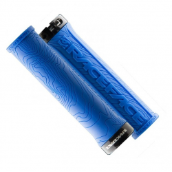 Вело ръкохватки RACE FACE GRIP HALF NELSON W/LOCK BLUE
