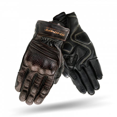 Мото ръкавици SHIMA AVIATOR DARK BROWN