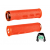 Вело ръкохватки ODI F-1 SERIES DREAD LOCK V2.1 LOCK-ON GRIPS Orange thumb