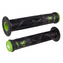 Вело ръкохватки ODI Hucker Signature w/Flange GRIPS Black/Green