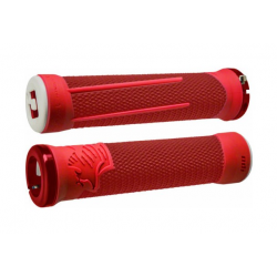 Вело ръкохватки ODI AG2 v2.1 Lock-On Grips Red/Fire Red